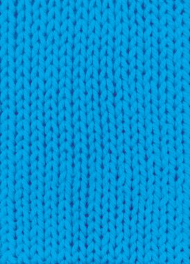 Mavi örgü renkli