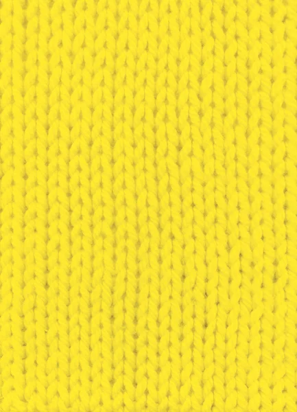 Fond tricoté jaune . — Photo