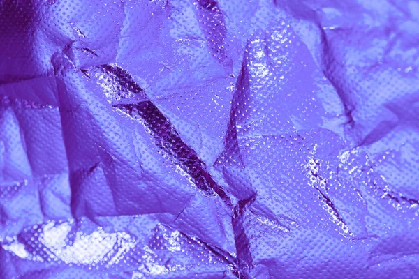 Abstract Textured Purple Crumpled Shiny Background — Stock Photo, Image