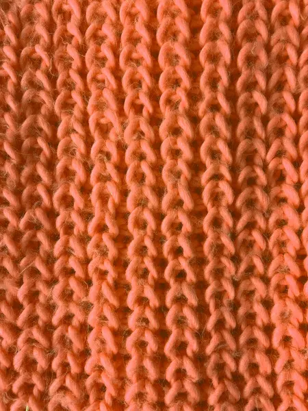 Рожевий Язаний Фон Текстура Хвіст — стокове фото