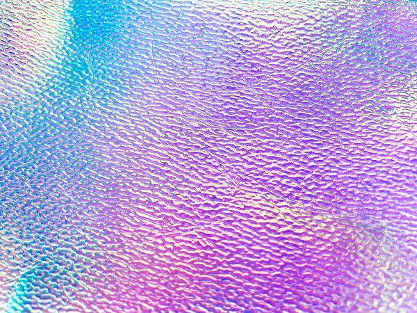 Tessuto Colorato Olografico Bellissimo Sfondo — Foto Stock