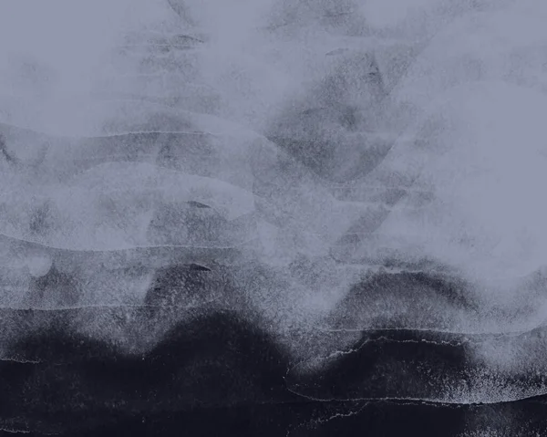 Abstraktes Aquarell Grau Schwarz Hintergrund — Stockfoto