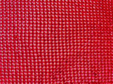 Soyut arkaplan. yapay elmasların kırmızı kristalleri