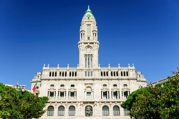 Câmara Municipal do Porto, Portugal — Fotografia de Stock