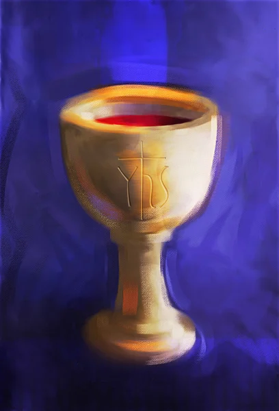 Communion Cup or Chalice — Stock Photo, Image