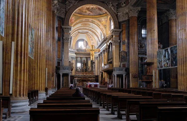 Duomo Novara Або Cattedrale Santa Maria Assunta Католицький Собор Присвячений — стокове фото