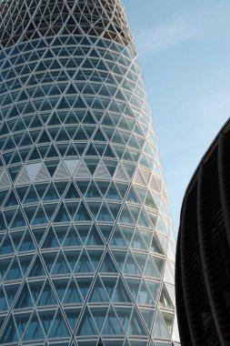 Milan 'ın yeni iş bölgesinin modern binaları