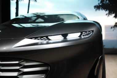2022 Haziran - ITA - konsept Audi A6 Avant e-tron otomobili - Medelan alanı - olay sırasında (Fuorisalone di Milano)