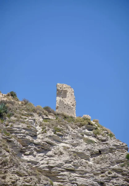 Coast Cagliari Rock Formations Sardinia Italy — 스톡 사진