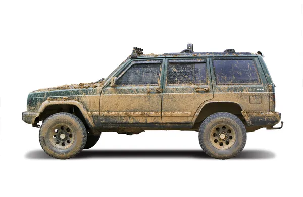 çamur sıçramış suv