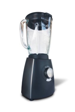 Elektrik blenderi beyaz üzerine izole edildi