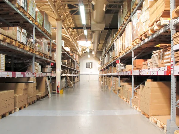 Fabrika depolama koridoru