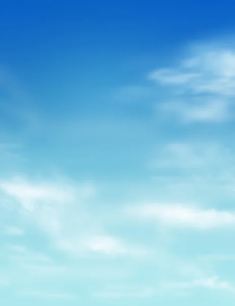 Голубое небо с облаками, фон — стоковое фото