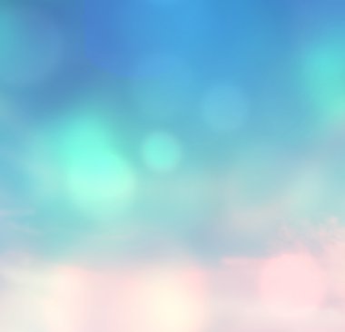 hafif romantik gökyüzü arka plan olarak