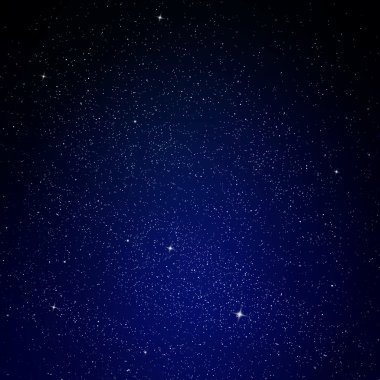 yıldızlar ve gece gökyüzü arka plan olarak