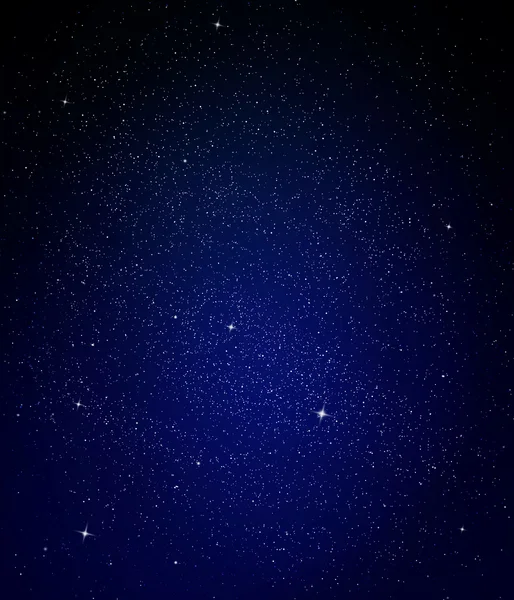 Звезды и ночное небо в качестве фона — стоковое фото