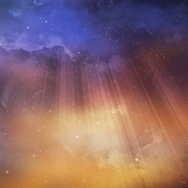 renkli gökyüzü bulutlu, arka plan