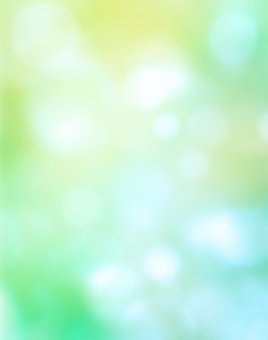 ışıkları ile doğal yeşil arka plan