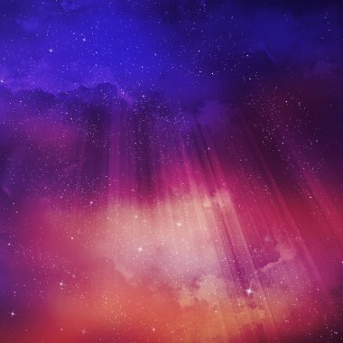 Mavi Gökyüzü bulutlu, arka plan