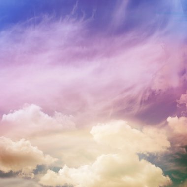 renkli gökyüzü bulutlu, arka plan