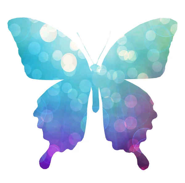 Blue butterfly — Stock Photo, Image