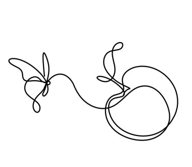 Beyaz zemin üzerinde kelebek olan kayısı çizimi (şeftali, nektarin, erik)