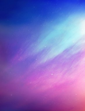 renkli gökyüzü bulutlu