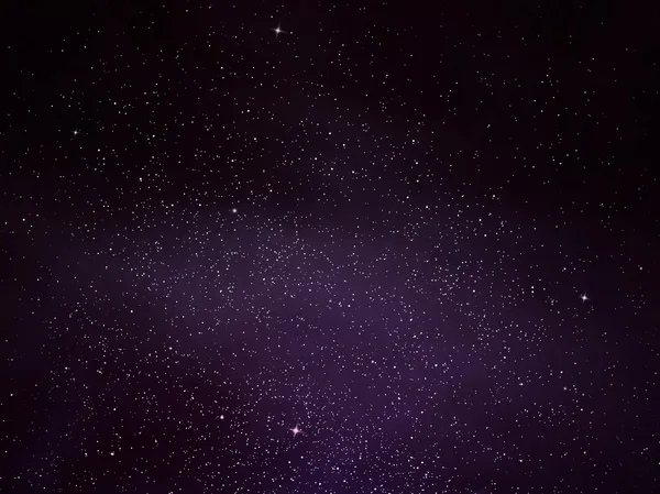 Tmavá obloha s hvězdami — Stock fotografie