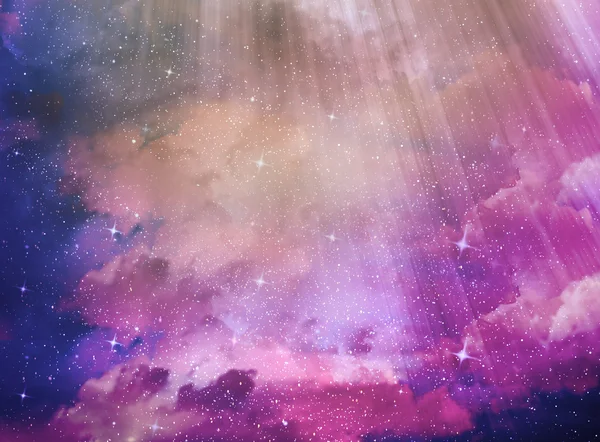 Fond du ciel violet — Photo