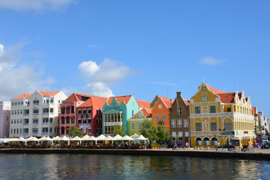 renkli binaları, curacao