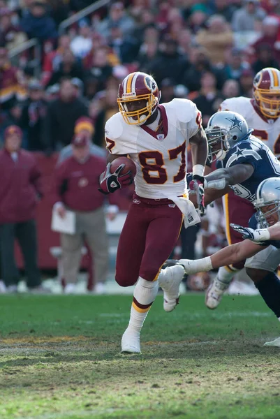 Washington Redskins Rod Gardner Action Dallas Cowboys December 2002 Washington — Stock Photo, Image