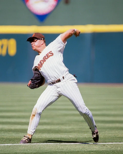 San Diego Padres First Baseman John Kruk Action 1997 Major — Stock Photo, Image