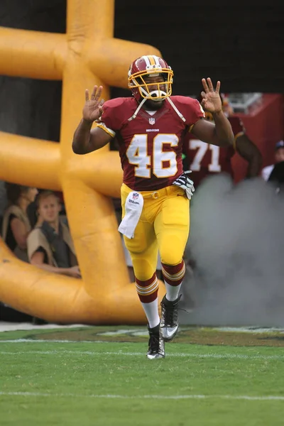 Dei Washington Redskins Alfred Morris Esce Dal Tunnel Prima Dell — Foto Stock