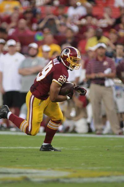 Washington Redskins Roy Helu Llevando Pelota Partido Fútbol Nfl Entre — Foto de Stock