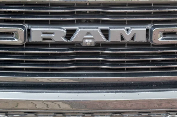 Car Logo Ram Amsterdam 네덜란드 2021 — 스톡 사진