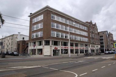 Amsterdam 'daki OBA Kütüphanesi Hollanda 18-8-2021