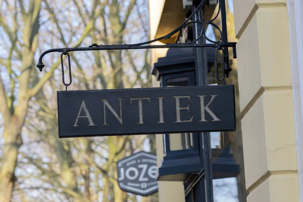 General Antique Sign Utrecht Netherlands 2019 — Stock fotografie