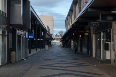 Amsterdam 'daki Osdorpplein Meydanı' ndaki Dükkanlar Hollanda 11-3-2020