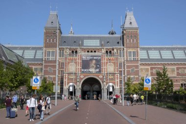 Amsterdam 'daki Rijksmuseum Hollanda 22-8-2021