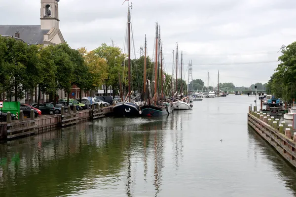 Río Vecht Muiden Países Bajos 2021 — Foto de Stock