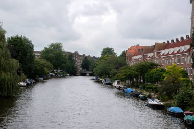 Görüntü: Han Van Zomerenbrug Köprüsü Amsterdam Hollanda 18-8-2021