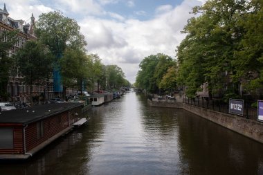 Görüntü Amsterdam 'daki Ben Polakbrug' dan Hollanda 30-12-2021
