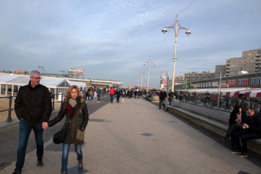 Lahey 'deki Scheveningen Deniz Yürüyüşü 28-12-2019