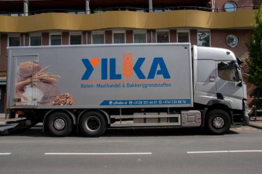 Yilka Şirketi Kamyonu Amsterdam 'da Hollanda 30-8-2021