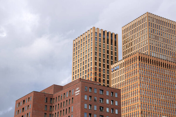 Skyscrapers At Amsterdam South The Netherlands 28-7-2020