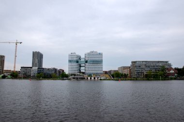  Amsterdam 'daki Waternet Binası Hollanda 10-6-2020