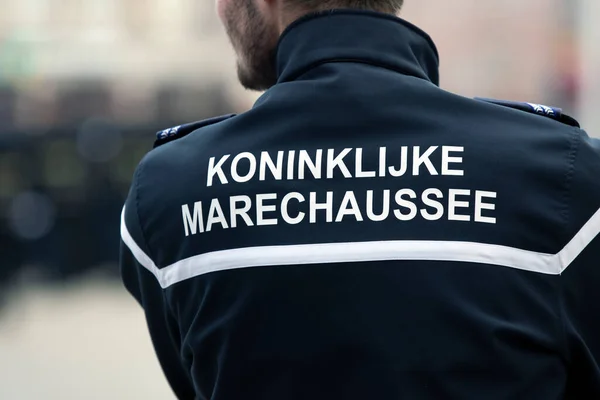 Arka Ceket Koninklijke Marechaussee Amsterdam 'da Hollanda 21-11-2018