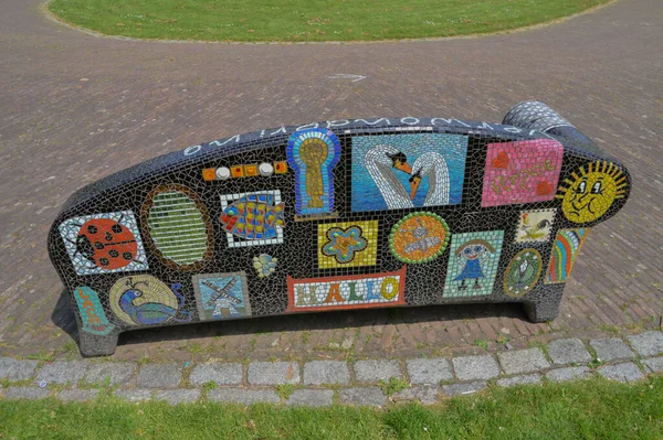 Amsterdam Amstelpark 'taki Benç Hollanda 2018