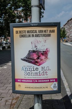 Müzikal Annie MG Schmidt 'in Billboard' u Amsterdam 2018