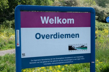 Diemen 'de Billboard Overdiemen 8 Mayıs 2020